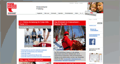 Desktop Screenshot of drk-freiberg.de